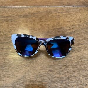 Kate Spade Cat Eye Purple Brown Rx Sunglasses…